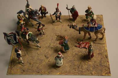 France - Diorama campagne d'Égypte
