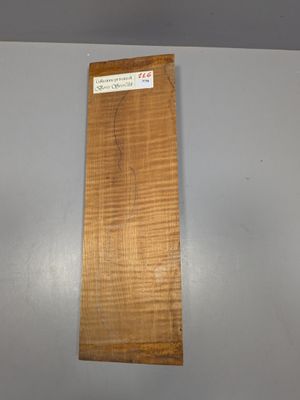 Fond en érable pour violon, ~39cm