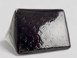 louis vuitton black monograme leather wallet