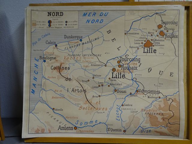 Coopération ROSSIGNOL Montmorillon (Vienne) : ensemble de 7 planc...
