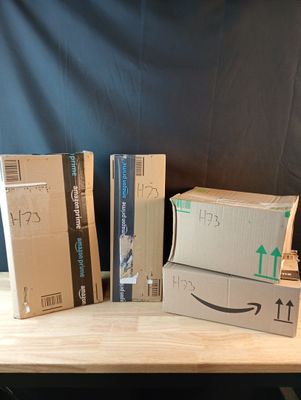 Lot de 4 colis Mystere (Retour Amazon,NPAI, Adresse incomple…