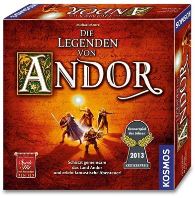 le jeu de société « Les légendes d'Andor »
