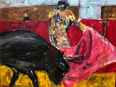 DURIAUD Christian (1944) Corrida Madrid