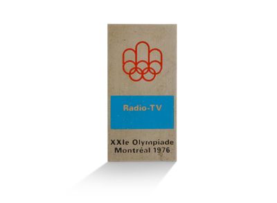 Fanion Souvenir Officiel Jeux Olympiques De Montréal 1976