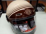 a helmet that is sitting on top of a table
