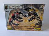 la boîte du lego bionicle est ouverte et prête à être jouée