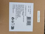 a cardboard box that has a label on it