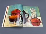 une photo d'un livre sur laquelle figure l'image d'un ustensile de cuisine