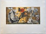 une image d'une peinture sur un mur