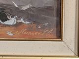 an image of a painting of a boat on the water