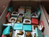 a box full of food that is sitting on the floor