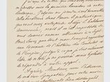 une lettre manuscrite d'une personne à sa mère