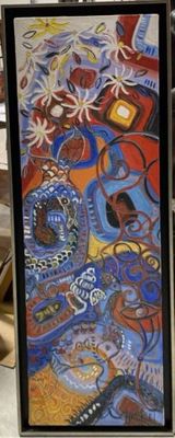 Célie CHOURLET (né en 1969) La fiesta des sardines