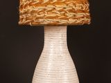 an image of a lamp that is on a table
