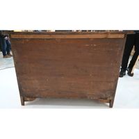 COMMODE MAZARINE à façade cintrée en placage d’olivier, de p… (photo 5)