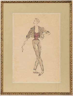 Serge MATTA (1910-1984). Danseur.