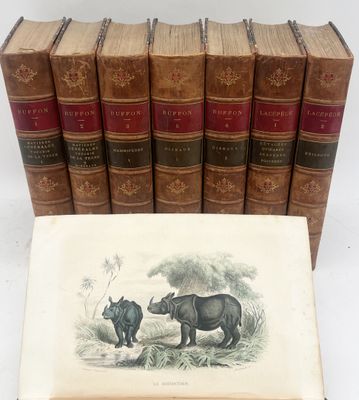 BUFFON (Georges-Louis Leclerc de.). OEUVRES COMPLÈTES avec des extrait - Photo 1