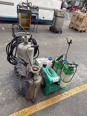 a lot of different items that are sitting on the ground