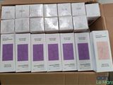 a lot of boxes of different color samples in a box