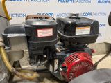 a small engine that is sitting on the ground