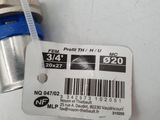 an image of a close up of a metal object with a tag on it