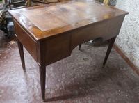Bureau style Louis XVI, XIXe, h;72x95x54 cm (accidents d'usa… (photo 5)