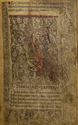un vieux livre avec l'image d'un homme à cheval