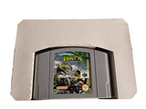 a box with a game inside of it on a white surface