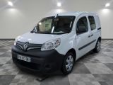 a picture of a white van parked in a room