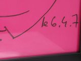 a picture of a pink picture with a heart on it