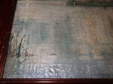 a picture of a painting on the wall of a room