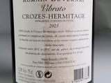 a bottle of wine that has a label on it