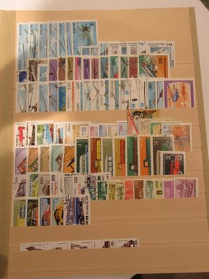 Timbres Thematique Locomotion Obliteres - 45 TP Helico…