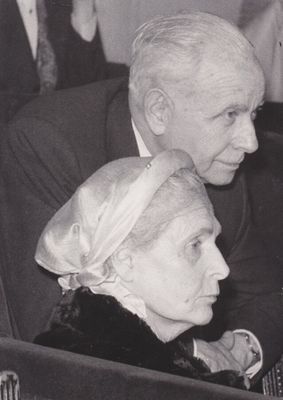 André Sas. Louis Aragon et Elsa Triolet.