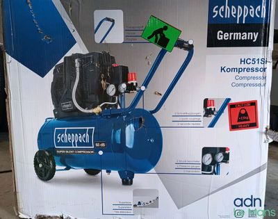Compresseur SCHEPPACH 50 litres - Roues manquantes - Descell…