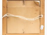 an empty box with a string tied to it on a white surface