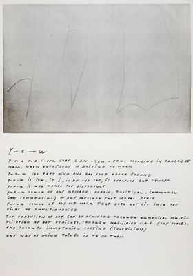 a black and white photo of a piece of paper with a drawing on it