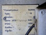 a sign on the side of a building that says construction type