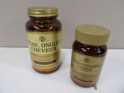 COMPLÉMENT ALIMENTAIRE : SOLGAR : 120 Comprimés PEAU, ONGLES…