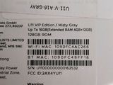 a label on the back of a cell phone with a barcode on it