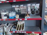 many items on the shelves in the store for sale