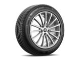 a close up of a tire on a white background