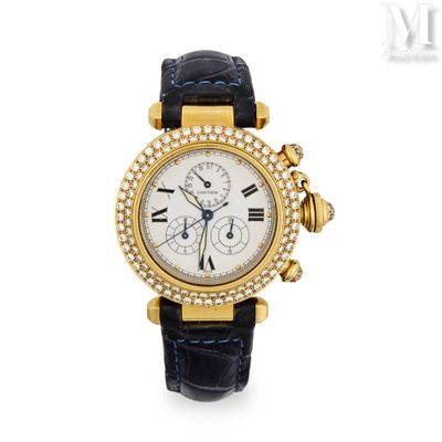 un gros plan d'une montre sur fond blanc, sertie de diamants
