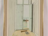 a picture of a painting hanging on the wall of a room