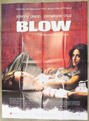 movie poster for blow starring two women lying on a couch