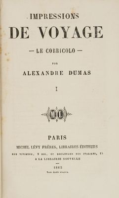 un vieux livre sur lequel figure une image en noir et blanc représentant le titre d'un roman