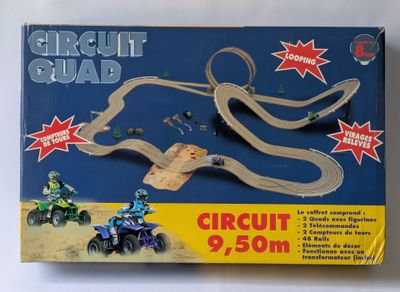 a box with a set of toy cars on it