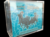 pokemon trading card case with a picture of a dragon on it