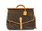 Porte-documents Louis Vuitton en toile Monogram et cuir