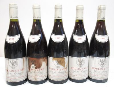 5 Blles MOULIN A VENT Clos des Maréchaux mise Domaine 1995 - Photo 1